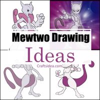 Mewtwo Drawing Ideas 1