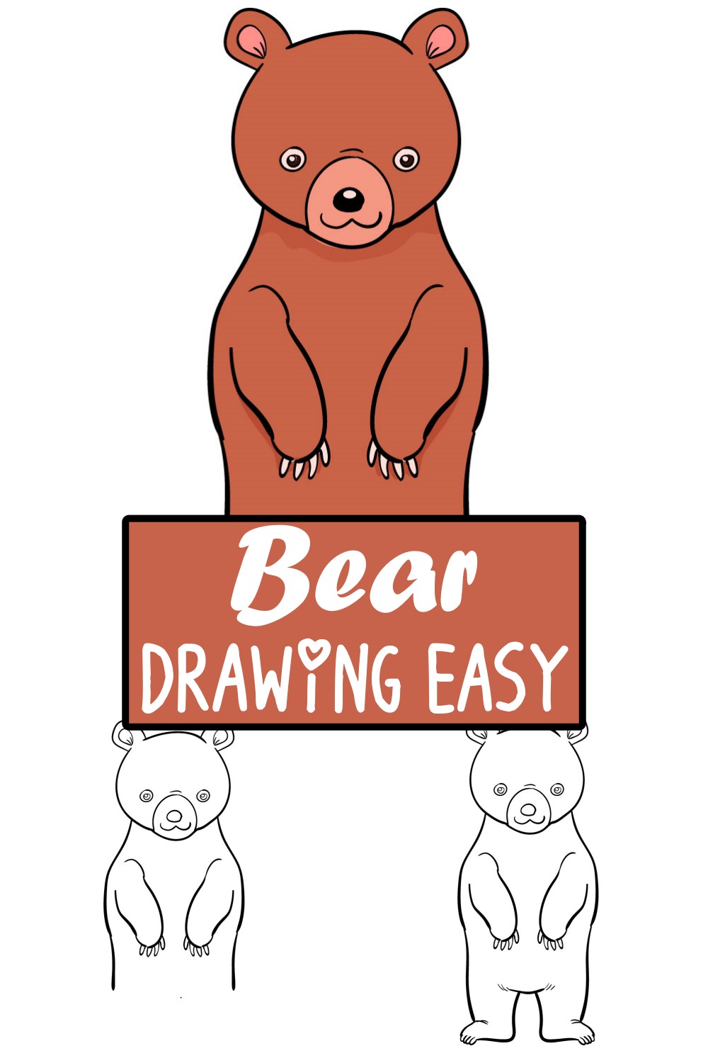 Bear Drawing Easy