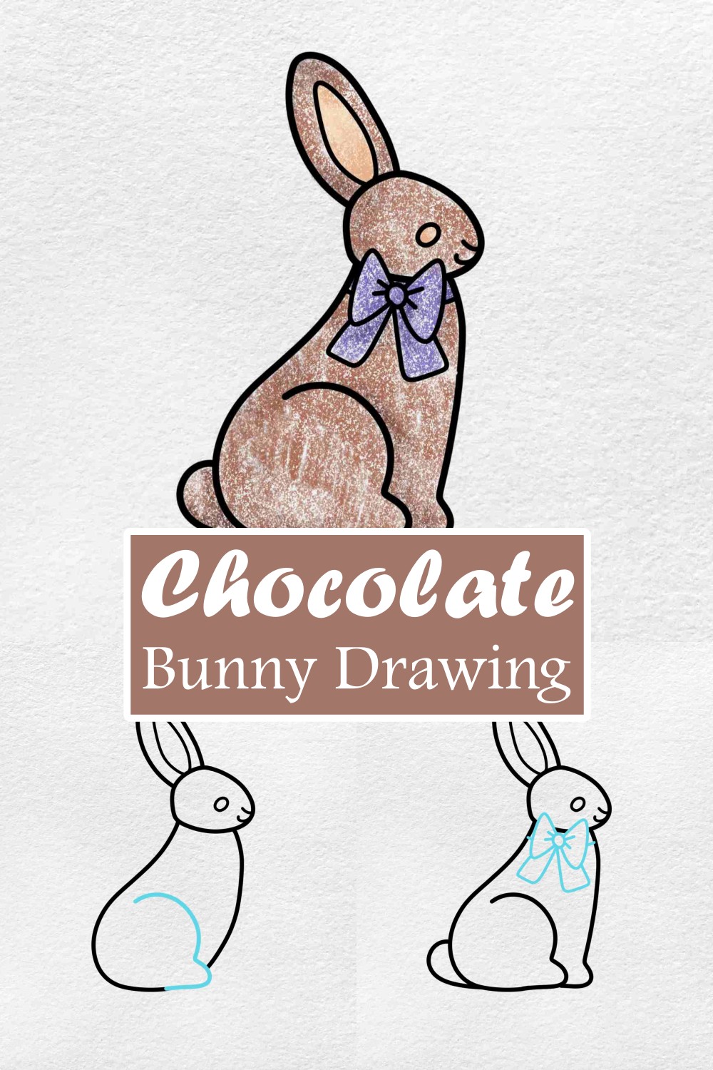Chocolate Bunny Drawing