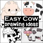 Easy Cow Drawing Ideas