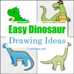 Easy Dinosaur Drawing Ideas
