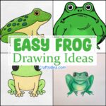 Easy Frog Drawing Ideas 1