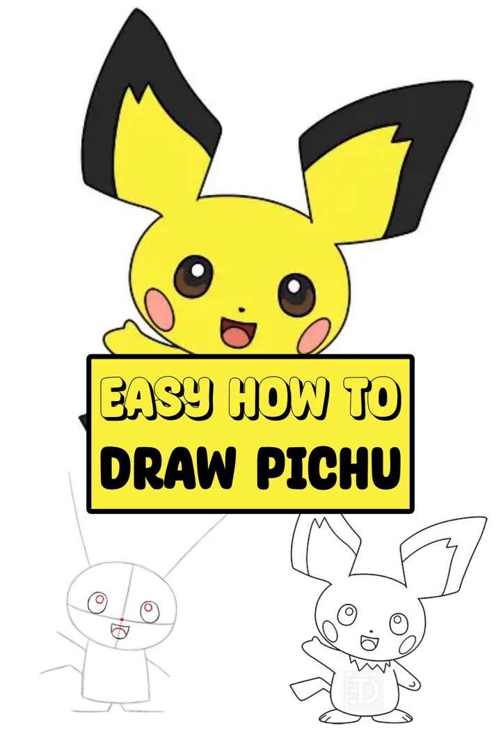 Easy How to Draw Pichu