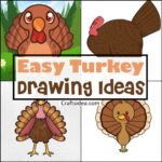 Easy Turkey Drawing Ideas