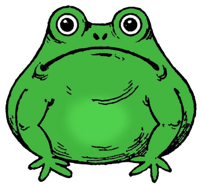 Frog Drawing Step By Step