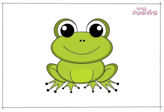 How To Draw A Frog For Kids