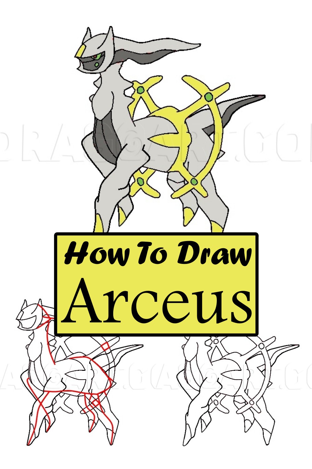 How To Draw Arceus