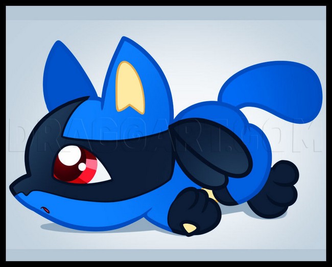 How To Draw Chibi Lucario