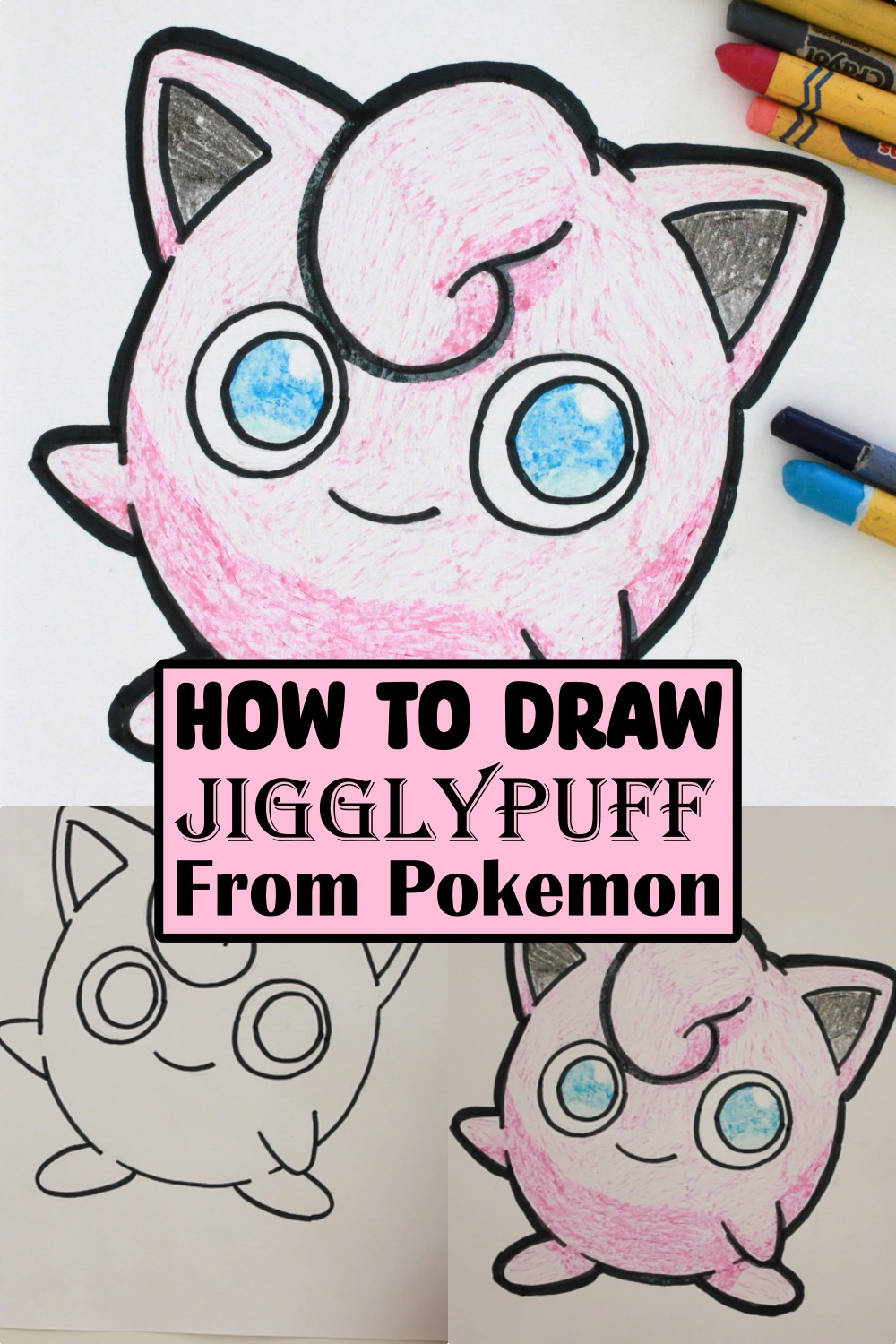 How To Draw Jigglypuff From Pokemon
