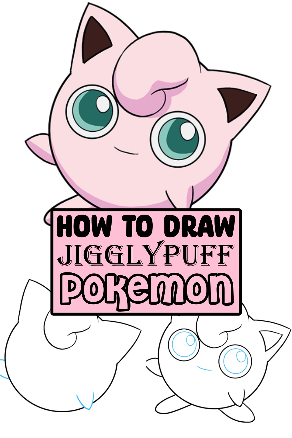 How To Draw Jigglypuff Pokemon