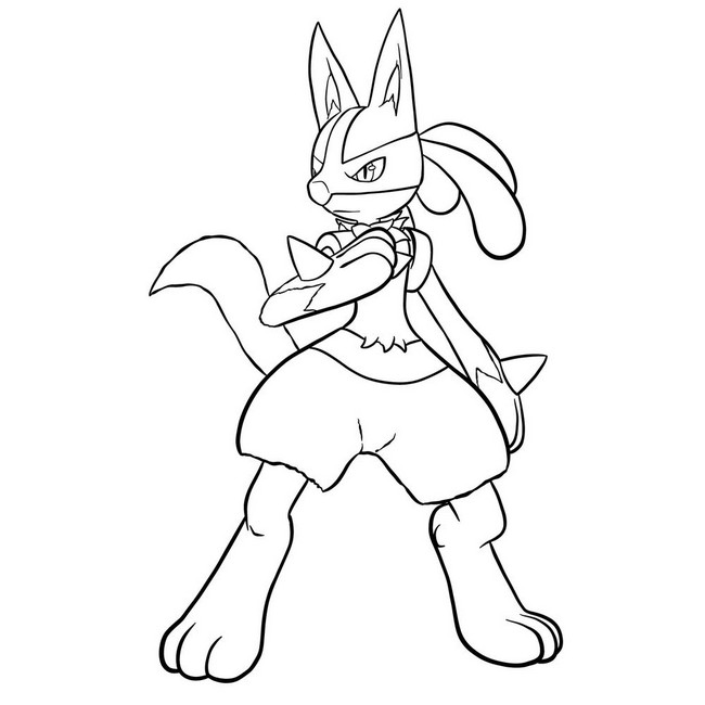 How To Draw Lucario