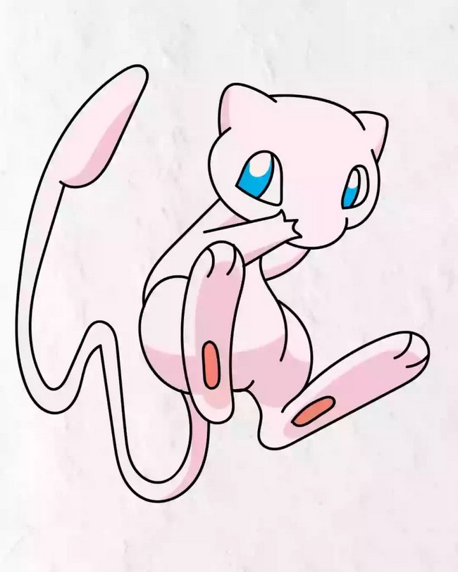 How To Draw Mew In Simple And Easy Steps For Kids