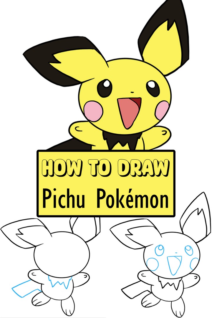 How To Draw Pichu Pokémon