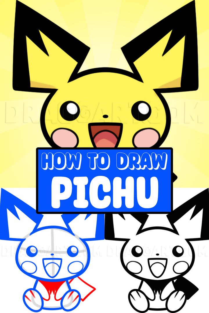How To Draw Pichu