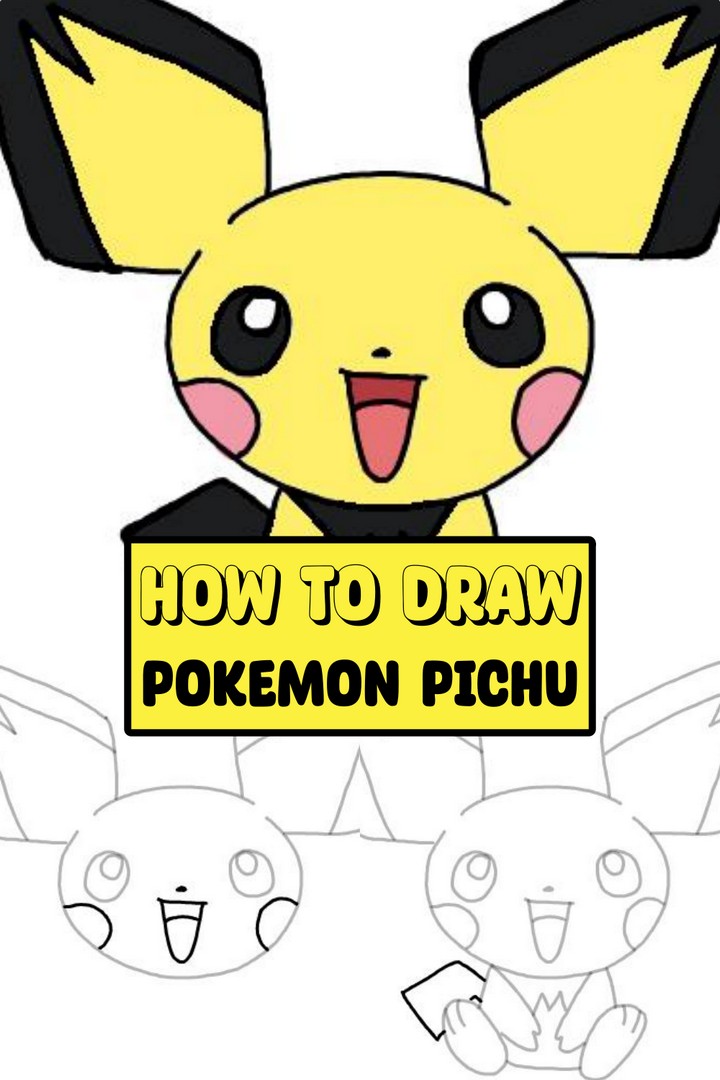How To Draw Pokemon Pichu