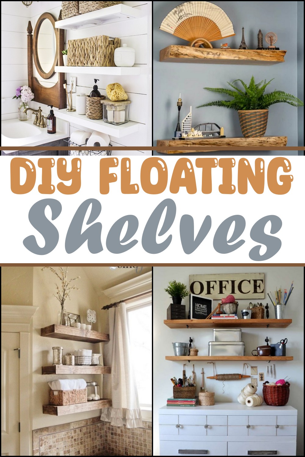 DIY Floating Shelves 1