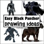 Easy Black Panther Drawing Ideas