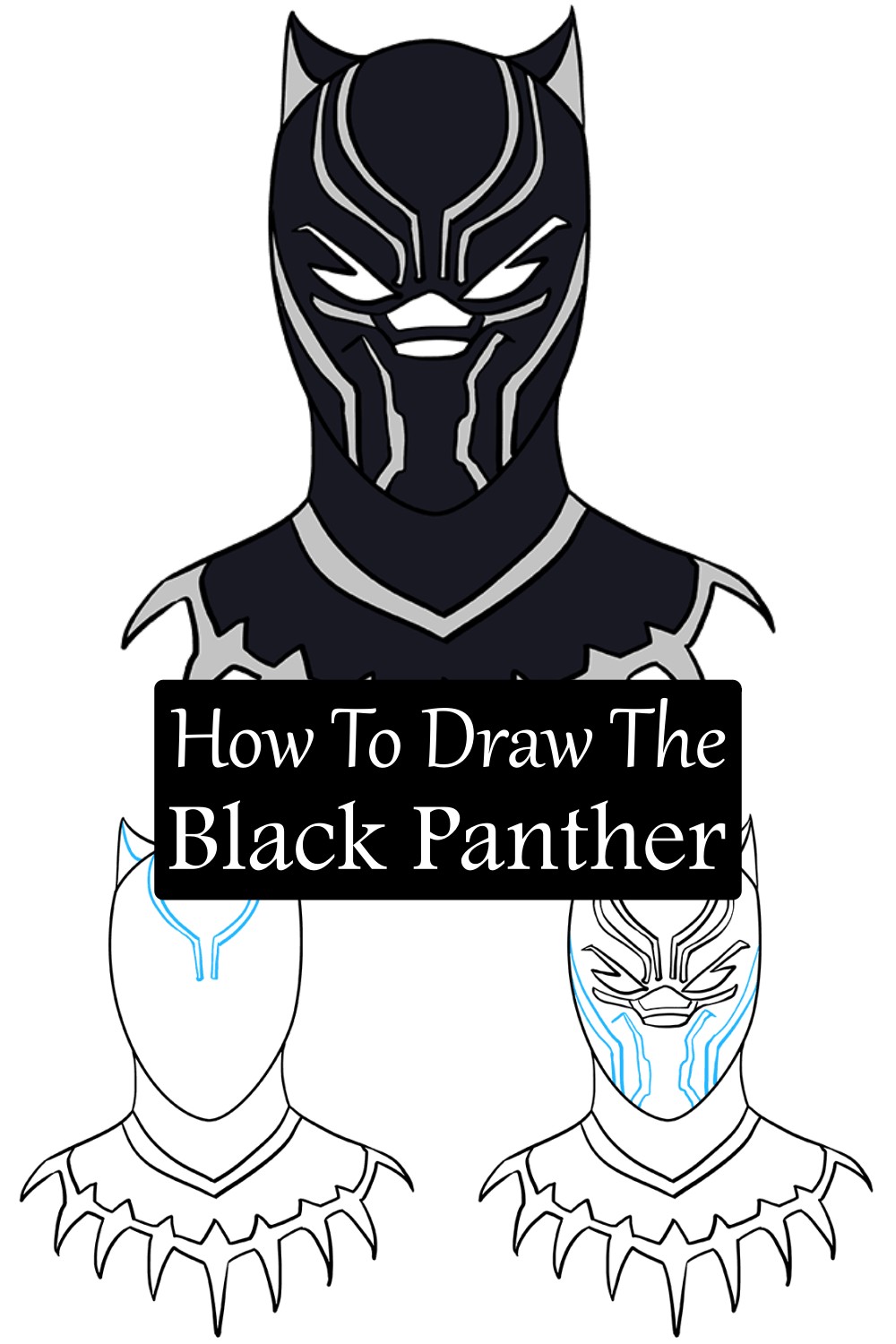 How To Draw The Black Panther