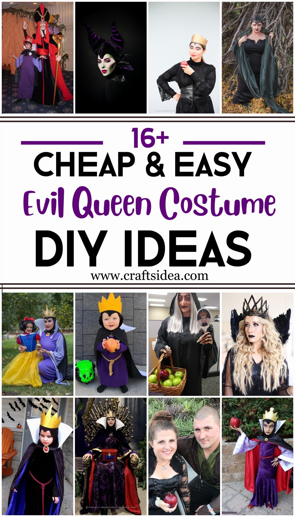 DIY Evil Queen Costume Ideas 1