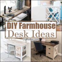 DIY Farmhouse Desk Ideas 1