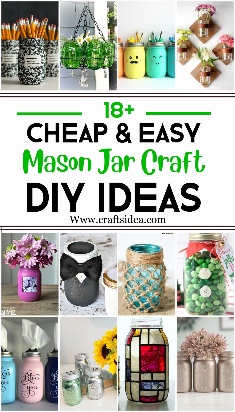 DIY Mason Jar Craft Ideas 1