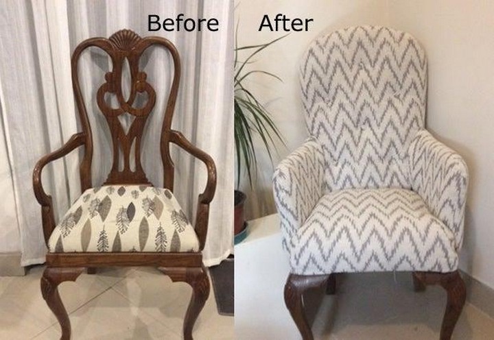 DIY Old Chair Transformation