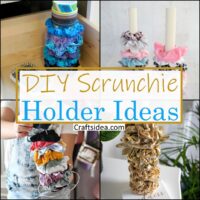 DIY Scrunchie Holder Ideas 1