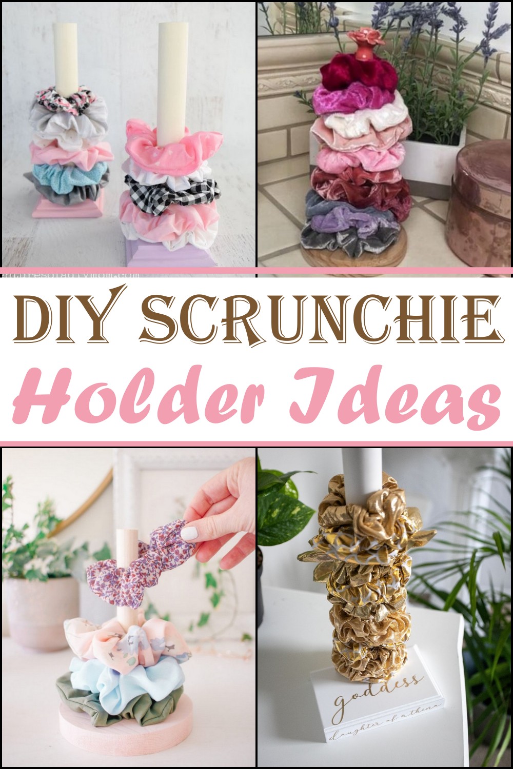 DIY Scrunchie Holder Ideas