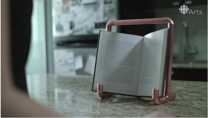 How To Make A Copper Bookstand
