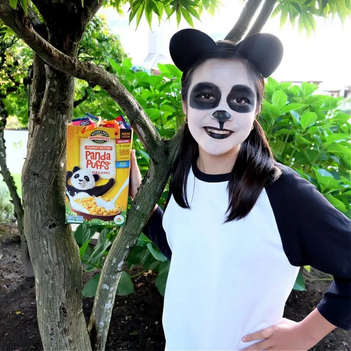 Last Minute Halloween Costume10 Minute Panda