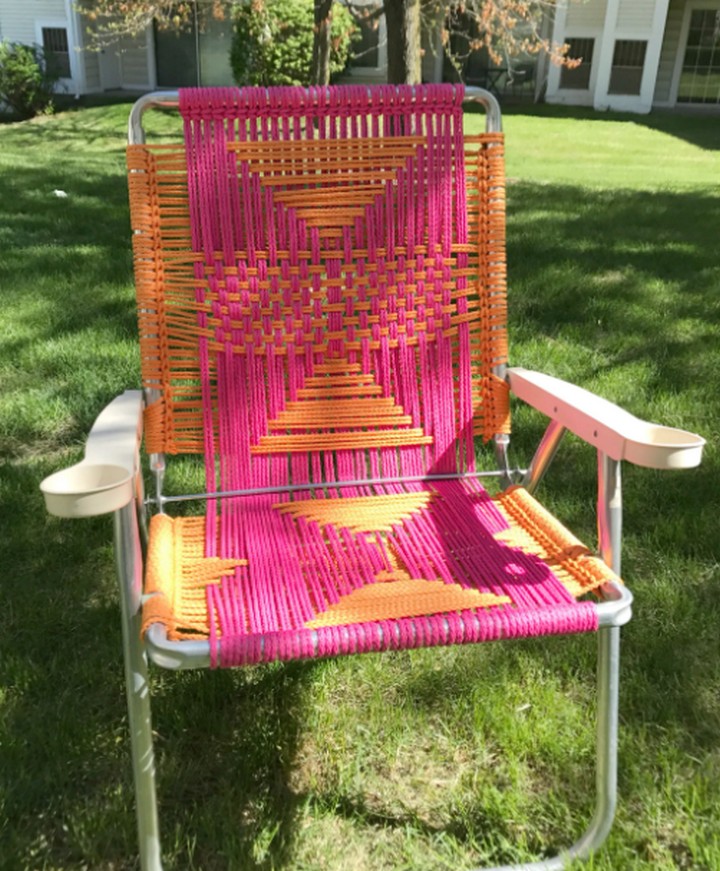 Macrame Lawn Chair