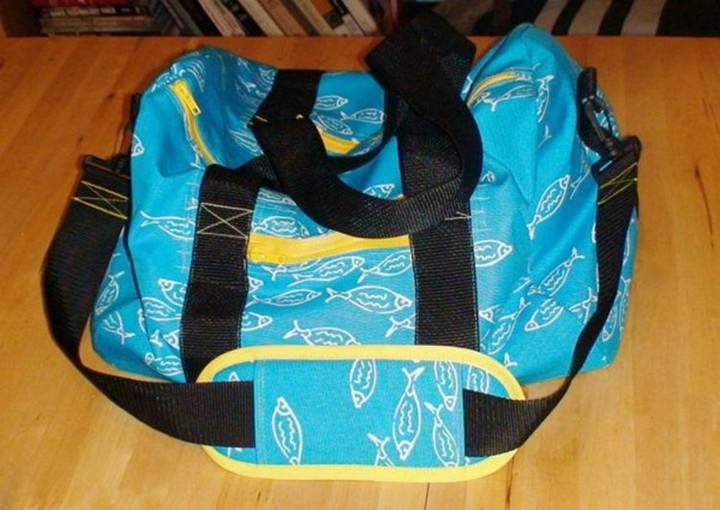 DIY Duffle Bag Idea