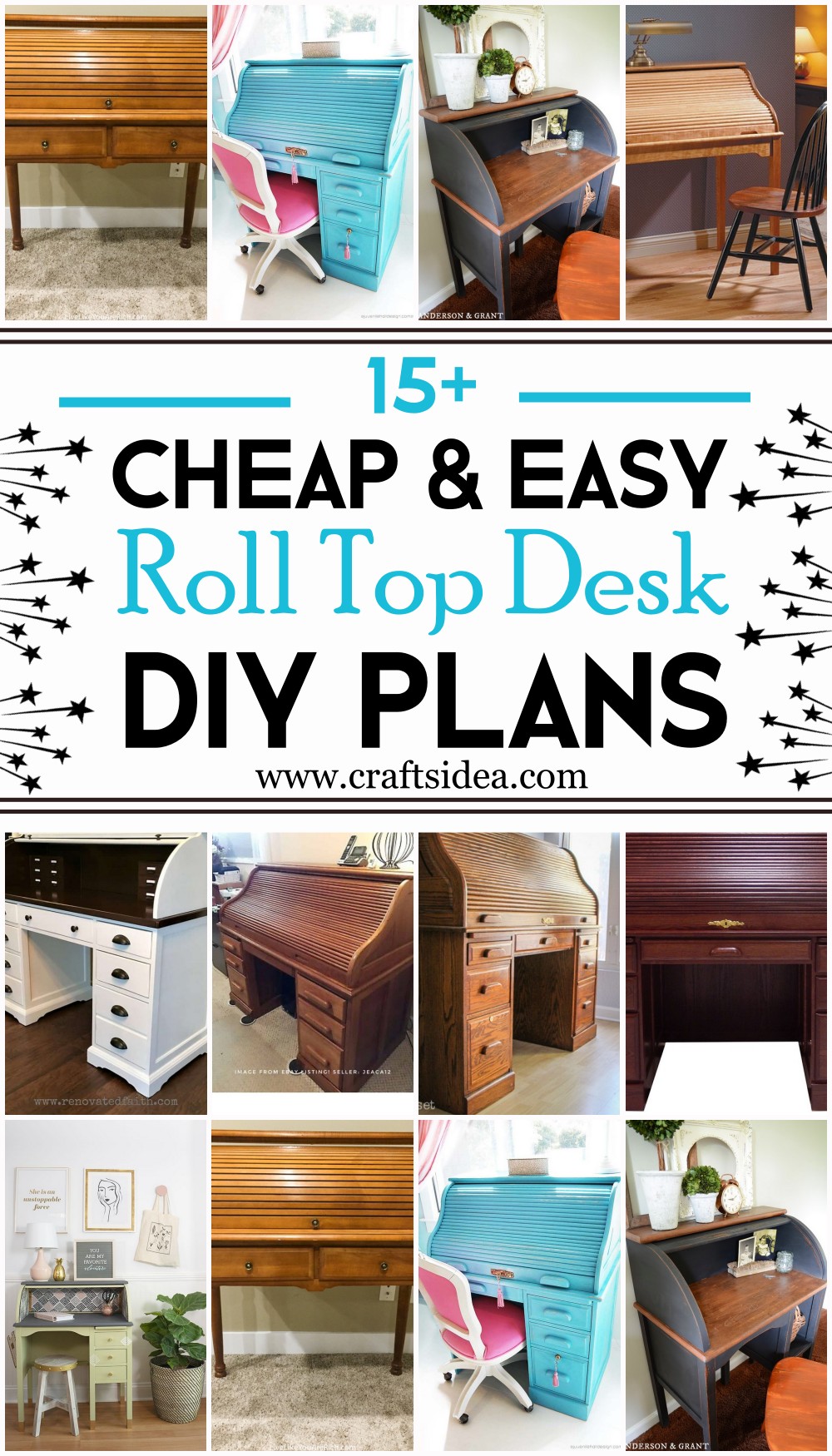 DIY Roll Top Desk Plans 1