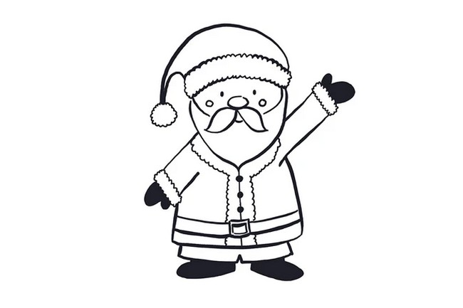 How To Draw Santa With Our Easy Santa Drawing
