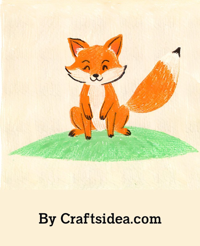 Cute Fox Drawing (1)