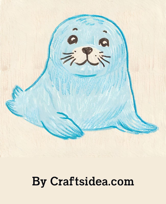 Fun Seal Drawing