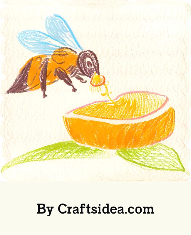 Eating Nectar flies sketch 