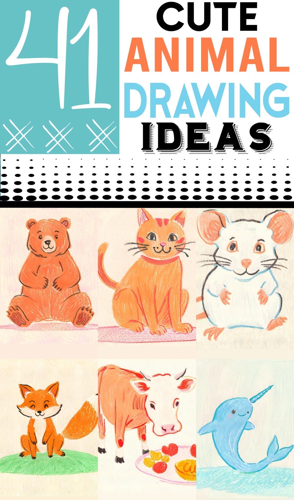 Cute Animal Drawing Ideas