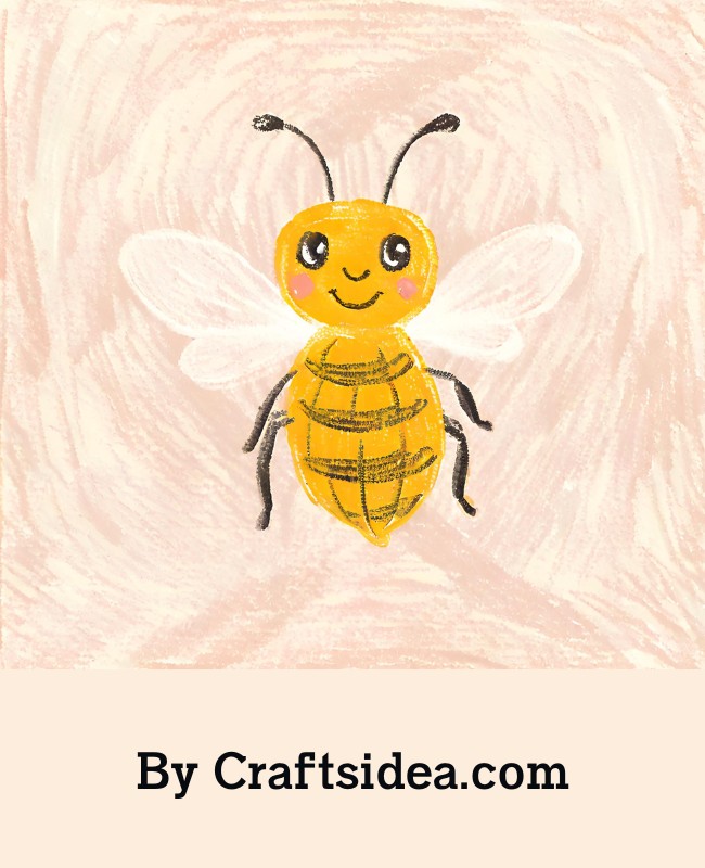 Handmade Bee Drawing