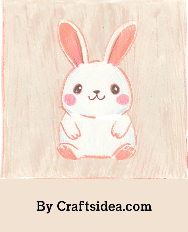 Kawaii Rabbit Drawing